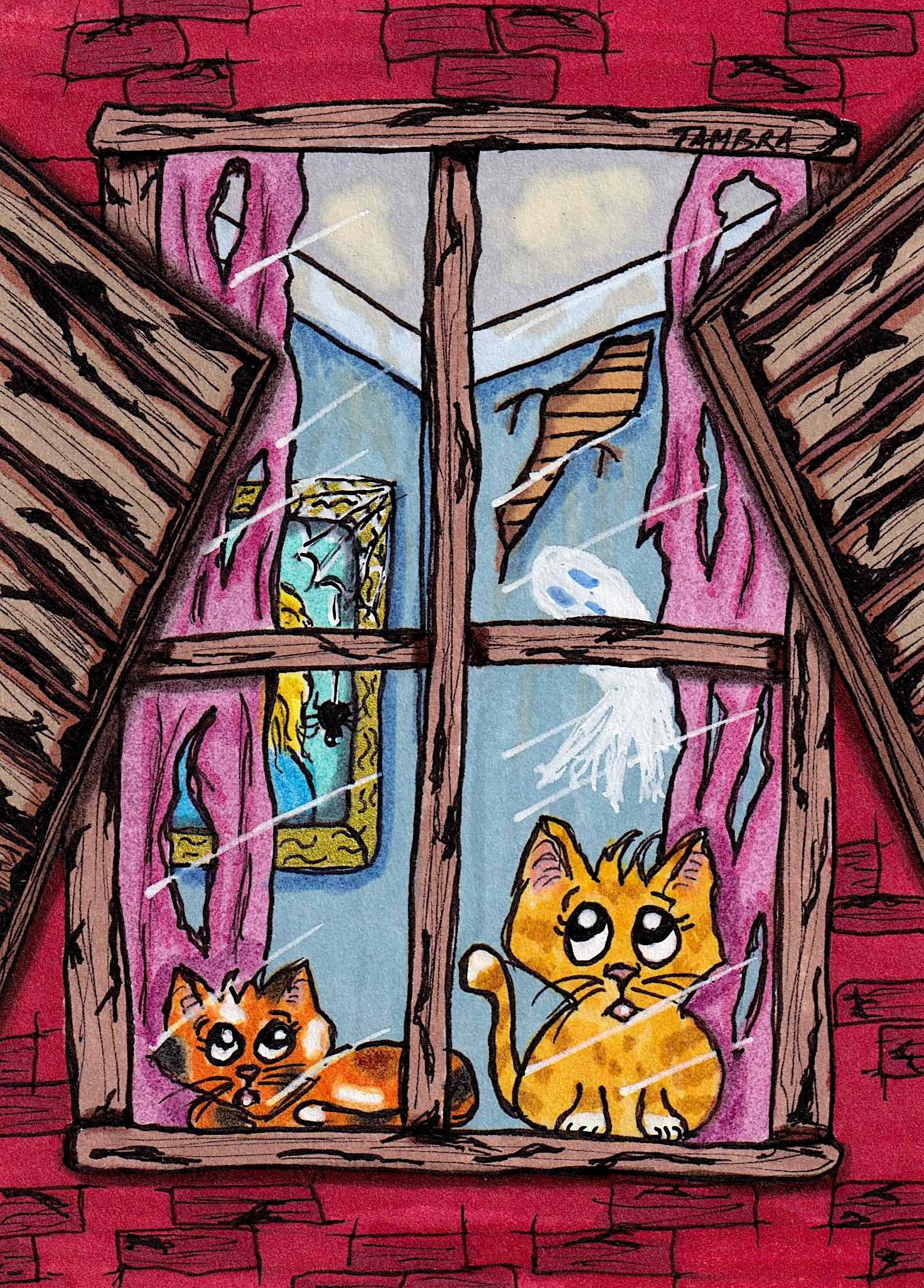 Haunted Mansion Cats #3