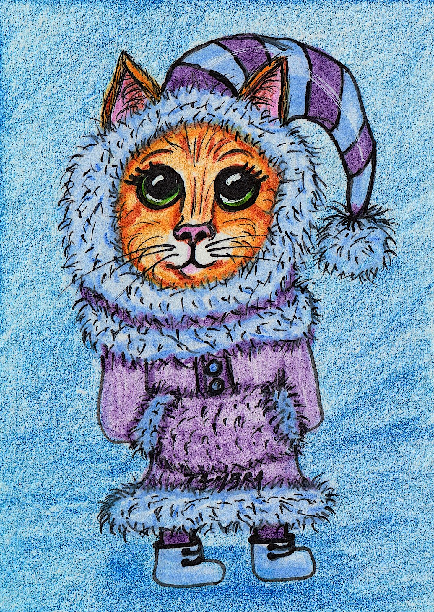 Winter Cat #1