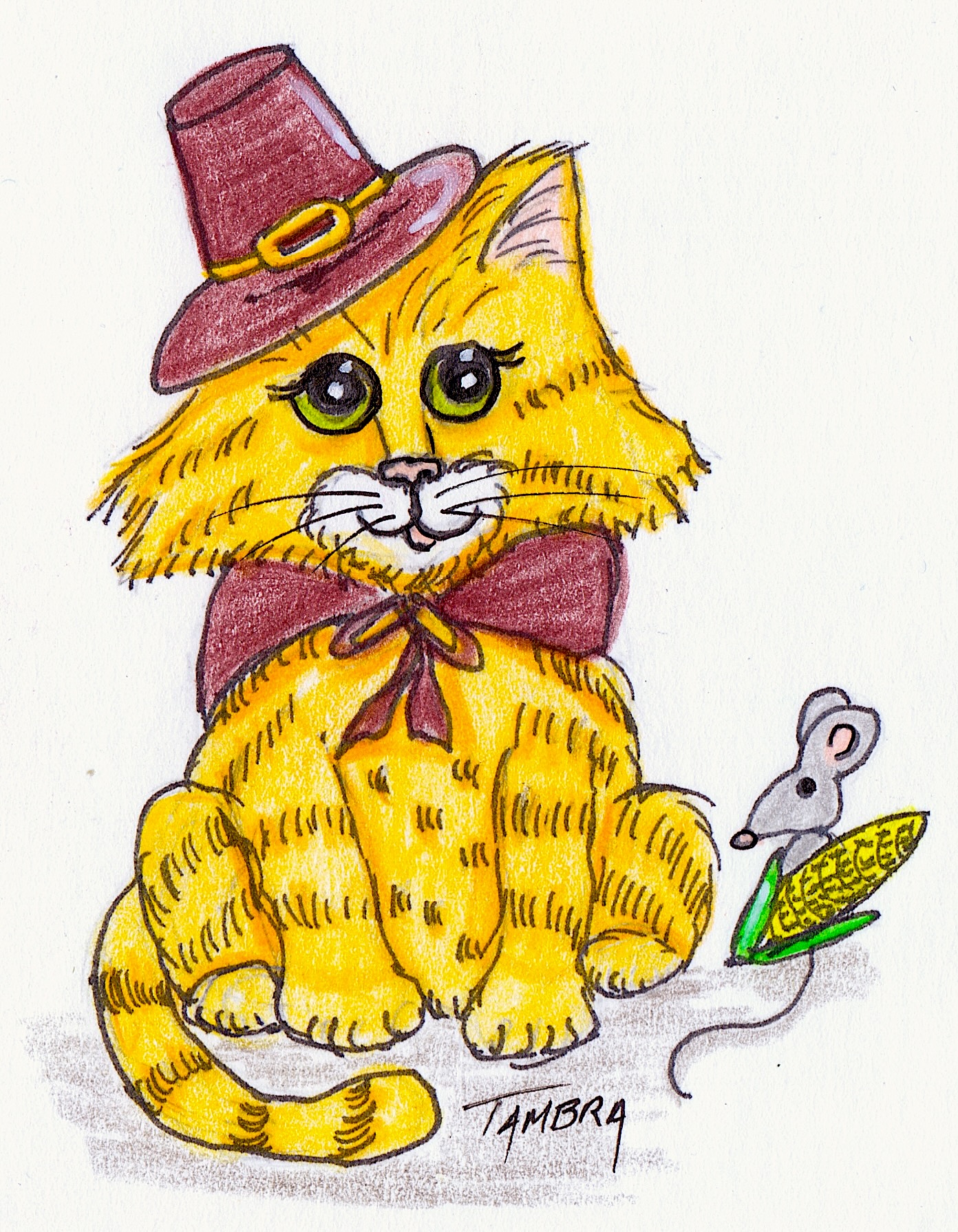 Cat & Mouse Thanksgiving