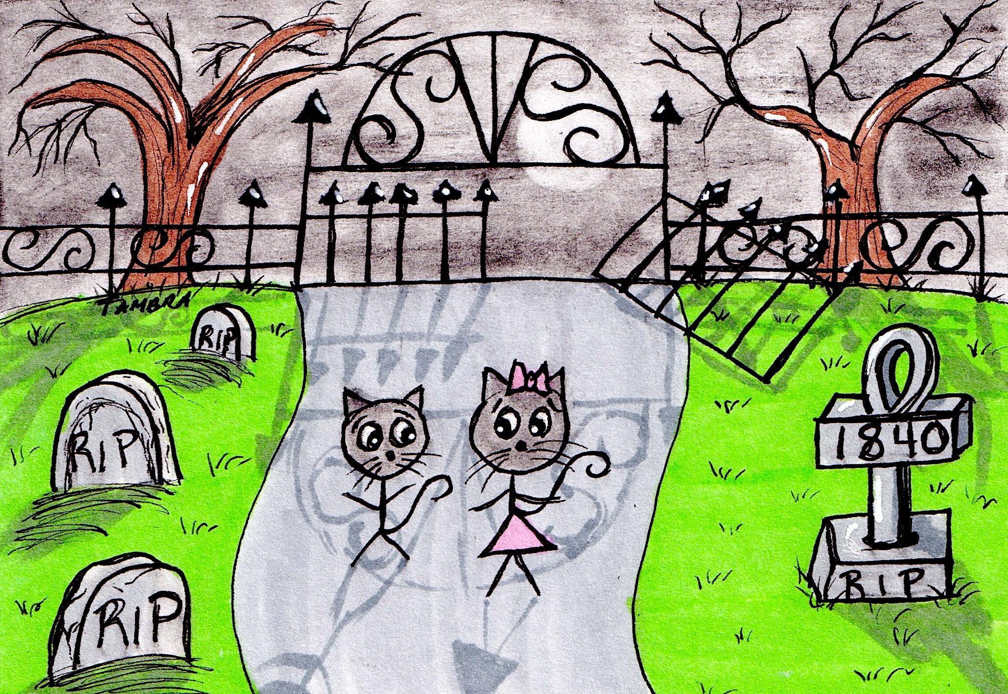 Stick Cats #21