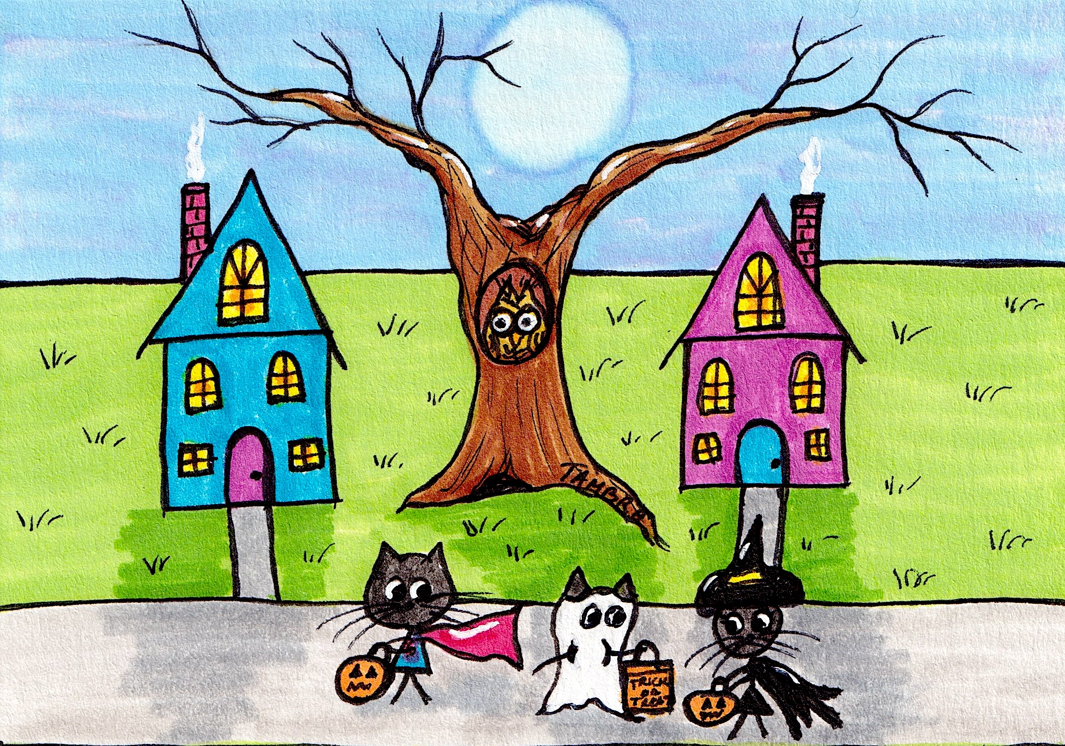 Stick Cats #18