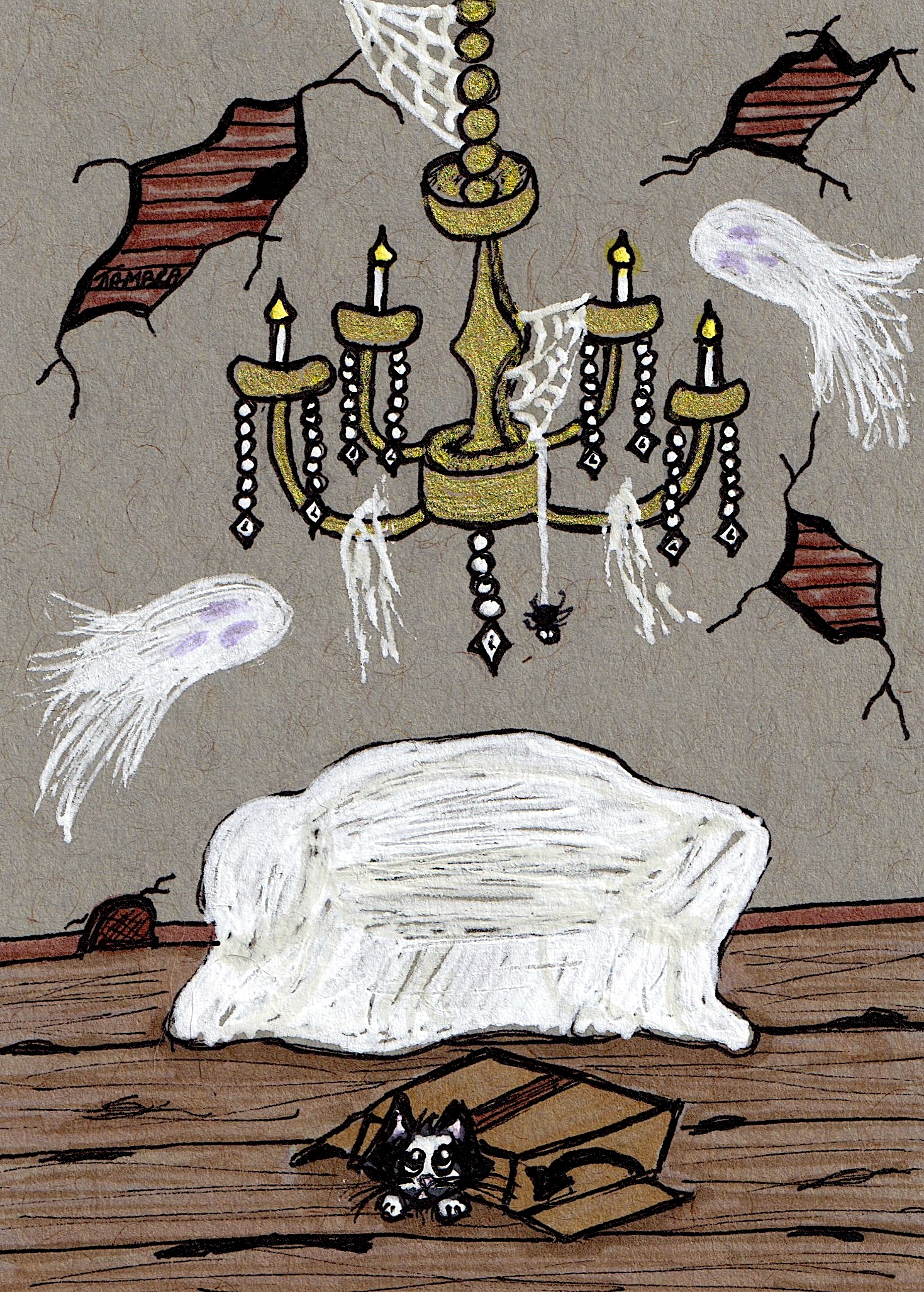 Haunted Mansion Cats #2