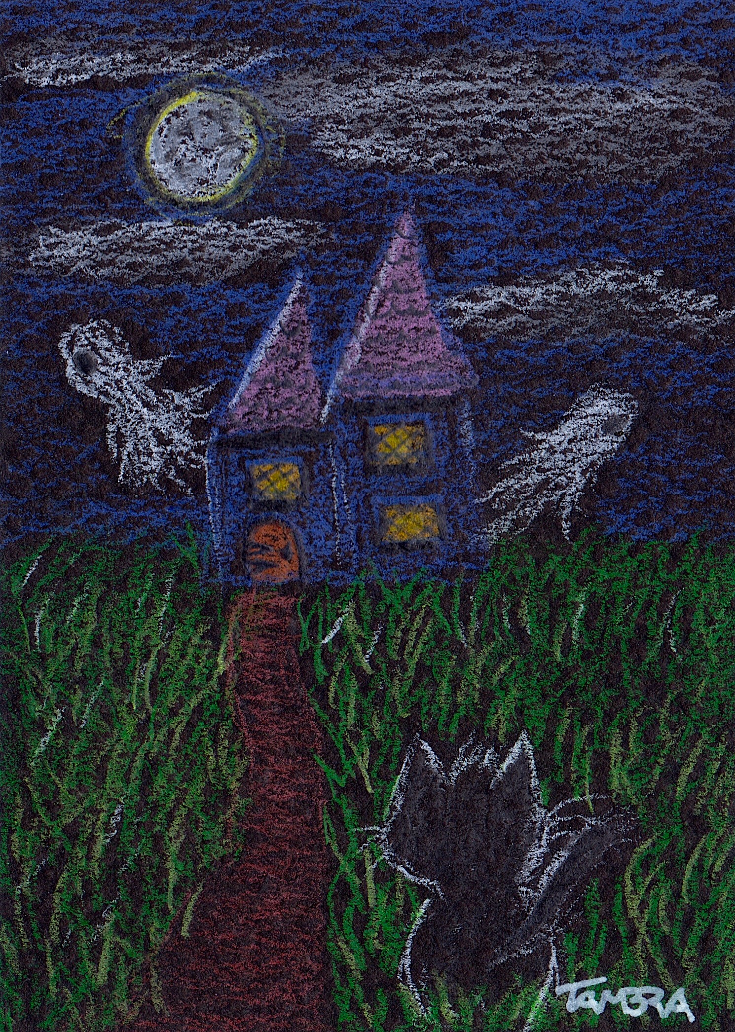 Haunted House Cat